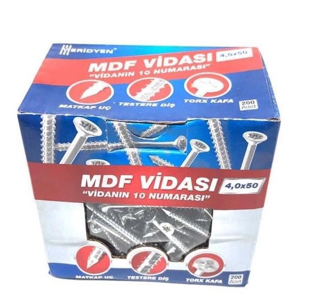 MERIDYEN MDF VIDASI 4*50 (200 ADET)